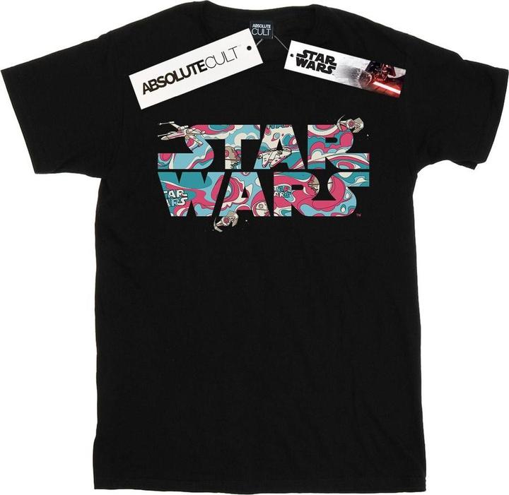 Produktbild Star Wars Wavy Ship Logo TShirt (M)