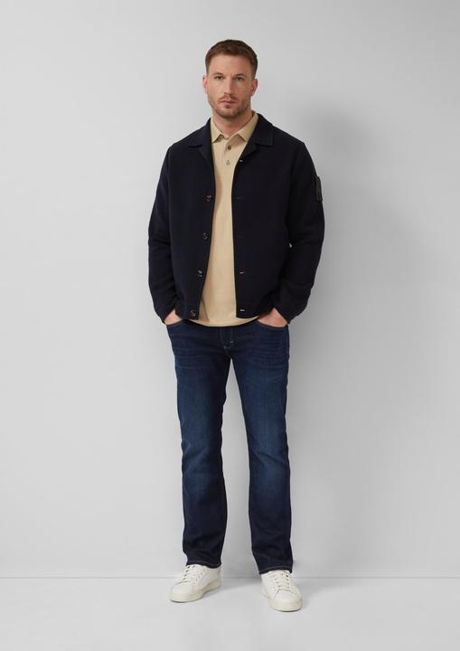 Produktbild s.Oliver Poloshirt aus elastischem Baumwollmix-Piqué (M)