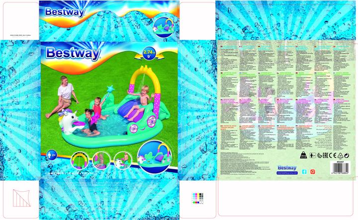 Image du produit Bestway Centre de jeux aquatiques Magic Unicorn