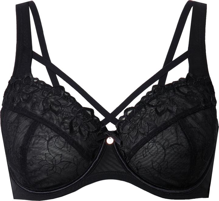 Produktbild TruYou Bügel-BH, transparente Spitze, Cup C - F (105 G)