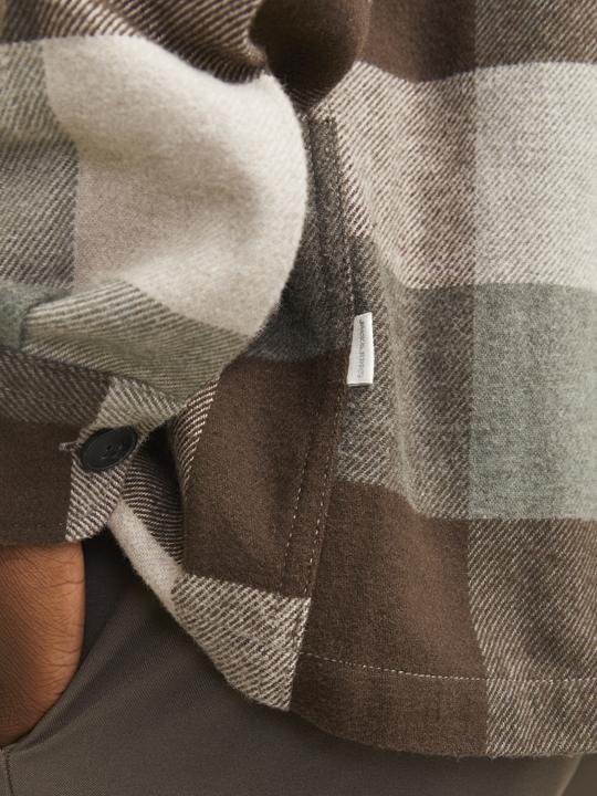 Image du produit Jack & Jones Jprraymond Melange Check Ls Overshirt Sn (XL)