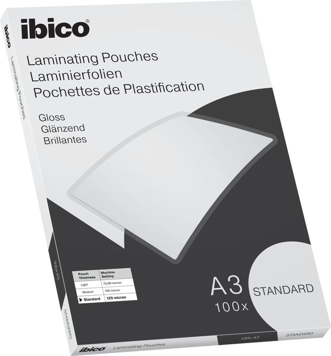 Esselte Lamineringslomme basic standard 125my A3 (100) (A3, 100 pcs., 125 µm)