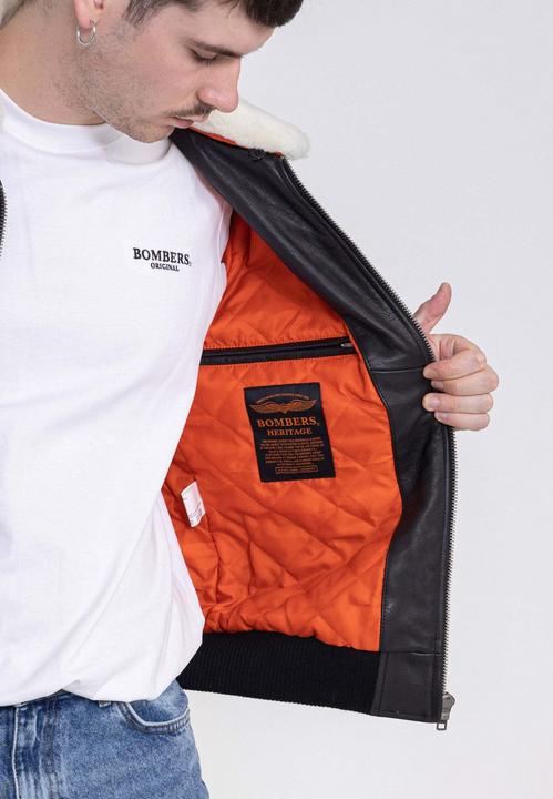 Produktbild Bombers Original Lederjacke Maverick-M (L)