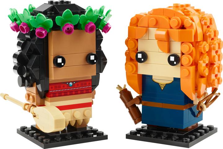 Produktbild LEGO Vaiana und Merida (40621, LEGO Brickheadz)