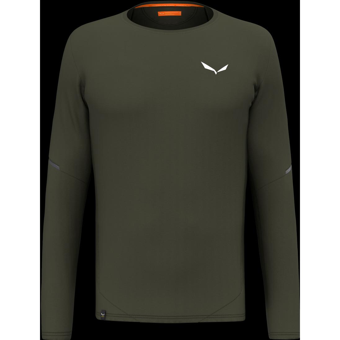 Salewa, Herren, Funktionsshirt, PEDROC DRY Herren L/S TEE. (XXL), Grün, XXL