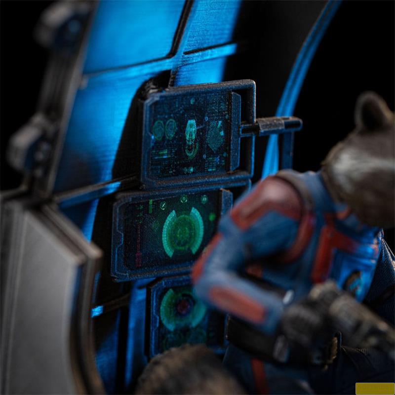 Thumbnail - Iron Studios Marvel Art Scale Statue 1/10 Guardians of the Galaxy Vol. 3 Rocket Racoon 20 cm