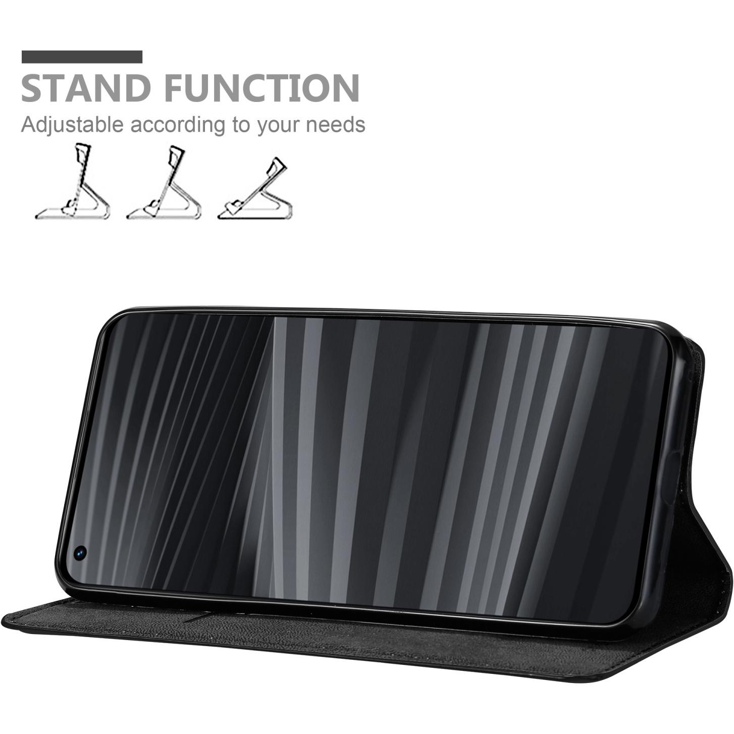 Thumbnail - Cadorabo Hülle für Realme GT 2 PRO im Book Invis. Magnet Style (Realme GT 2 Pro), Smartphone Hülle, Schwarz