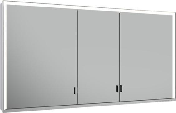 Keuco Mirror cabinet ROYAL LUMOS 1400x735x165mm sil-gebz-elo (140 x 16.50 x 73.50 cm)