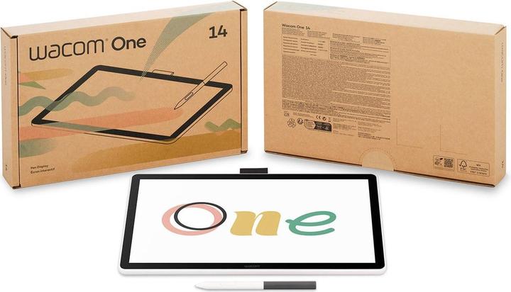 Productafbeelding Wacom One Pen Display 14" (14", 2540 lpi)