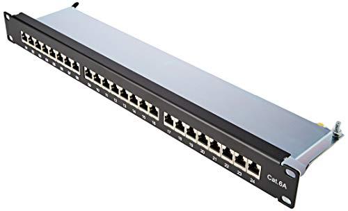 Productafbeelding Digitus PATCHPANEL 24 PORTE NON SCHERMATO UTP CAT.6 8 POLI RACK 19"