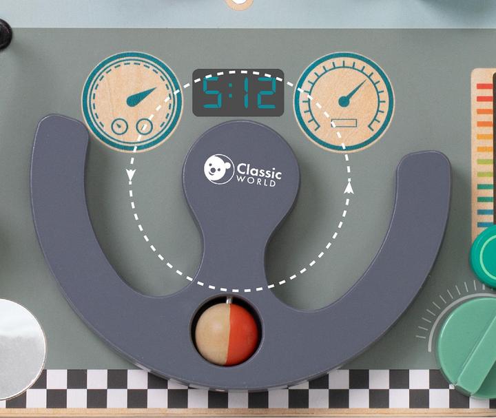 Produktbild Classic World Holzaktivitäten Reiseschild Verkehr