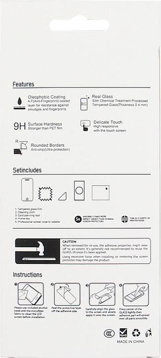Produktbild OEM Gehärtetes Glas 2,5D für Xiaomi Redmi 9 / 9 Prime / 9A / 9AT / 9C / 9i / Poco M2 / C3 10in1