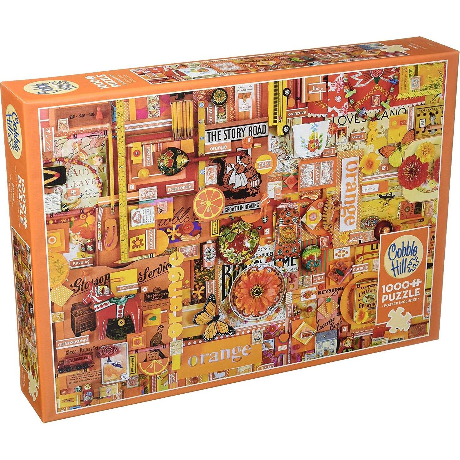 Cobble Hill puzzle 1000 Teile Orange (1000 Teile)