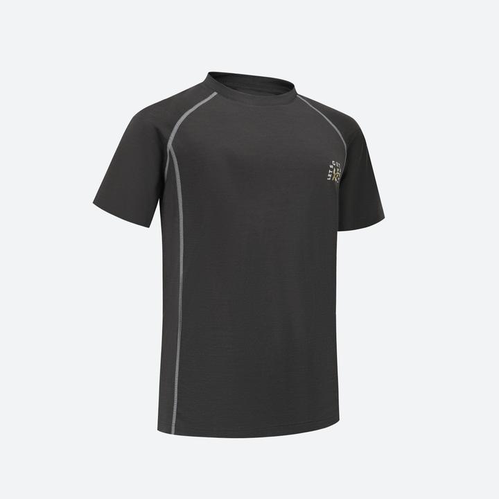 Produktbild Quechua Wander-T-Shirt Kinder Merino - MH900 grau (152)