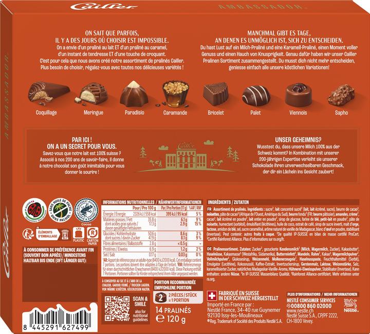 Image du produit Cailler Ambassador 1 (120 g)