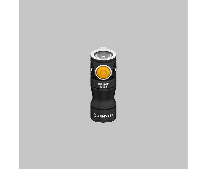 Image du produit ArmyTek Prime C1 Pro Warm Mini-lampe de poche avec porte-clés, avec clip ceinture Alimentée par batterie 1 (6.70 cm, 1000 lm)