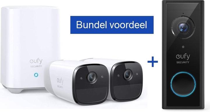 Produktbild eufy EufyCam 2 Pro e Campanello Video 2K Ultra HD Bundle (2560 x 1440 Pixels)