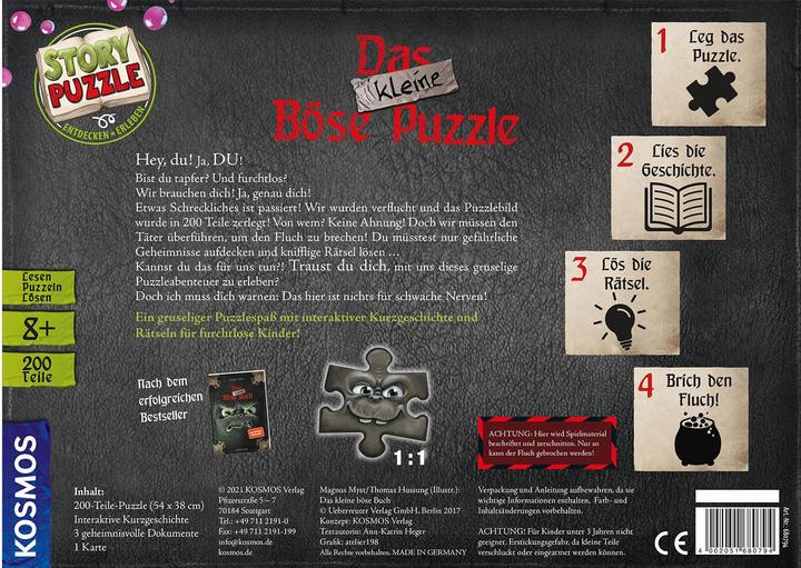 Produktbild Kosmos Story Puzzle 200 Teile / Das kleine Böse Puzzle (200 Teile)