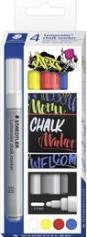 Actual product image Staedtler Chalk markers 2.4 mm, 344-0, -1, -4, -2, -20, -6, -3, -5, cardboard box with 8 pcs. (colour assorted, 2.40 mm, 8 x)