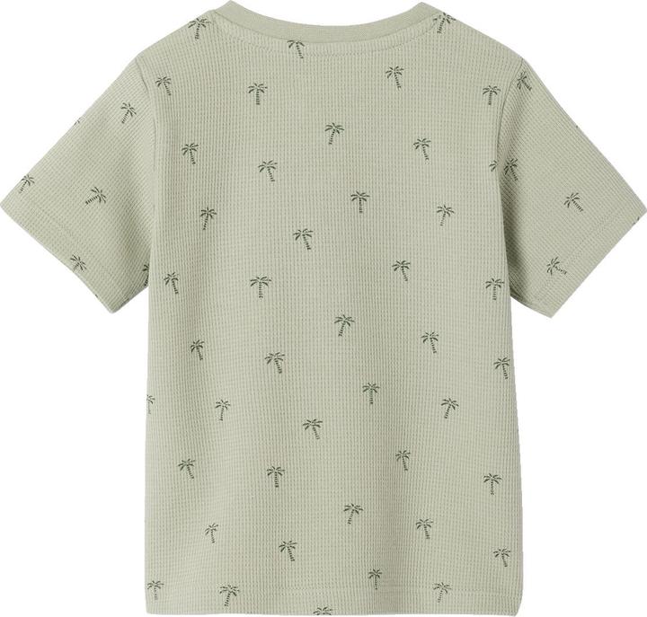 Produktbild Vertbaudet Bio-Kollektion: Baby T-Shirt aus Waffelpikee mit Palmen (92)