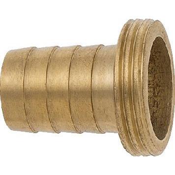 Geka, Schlauchanschluss + Schlauchverbinder, 1/3 - Verschraubung Messing-Guss, Aussengewinde 1 1/4" fr 1" Schlauch (Schl...