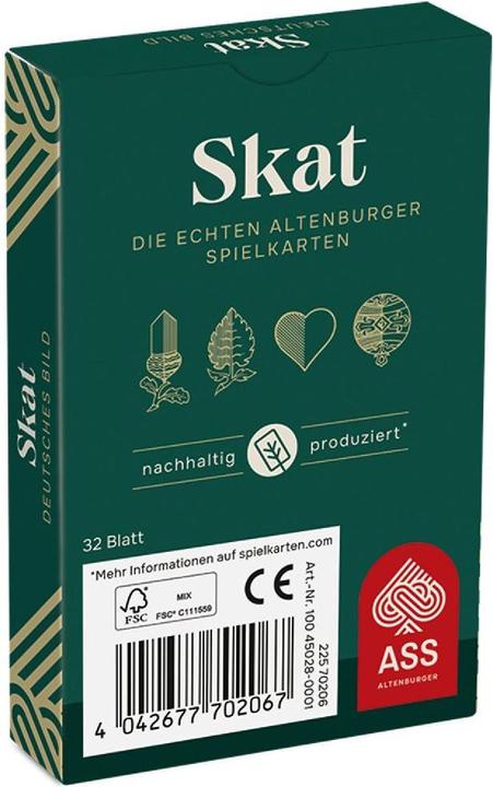 Actual product image ASS Altenburg Skat (German, 3 - 4 Players)