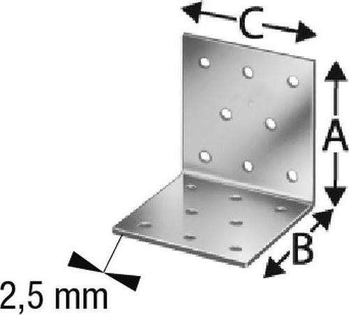 Actual product image Simpson Sst angle connector (Angle connector, 1 pcs.)