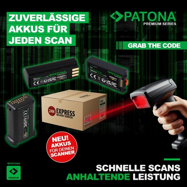 Produktbild Patona Premium Akku für Symbol MC75 BTRY-MC70EAB00