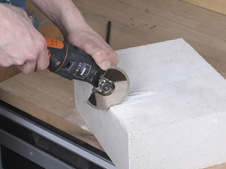 Produktbild wolfcraft 1 Segmentsägeblatt PRO Diamant ø85mm