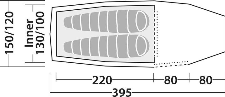 Produktbild Robens Tarp 4 x 4 m (Tarp, 3.40 kg, 2 Personen)