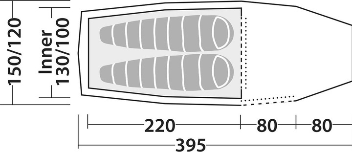 Produktbild Robens Tarp 4 x 4 m (Tarp, 3.40 kg, 2 Personen)