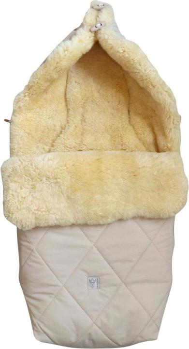 Actual product image Kaiser Baby Kaiser Lammfell Fusssack Coosy, cream