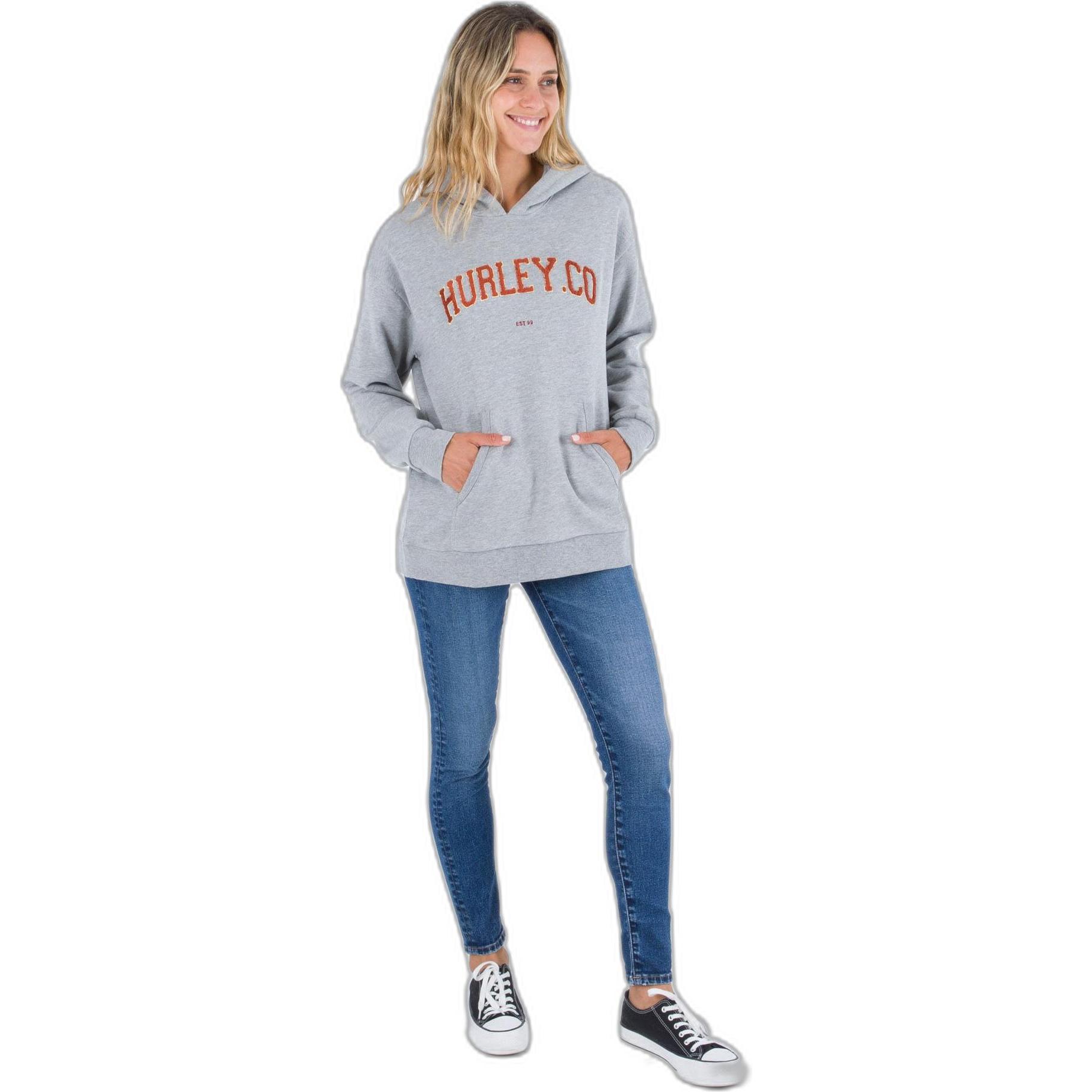 Thumbnail - Hurley, Damen, Pullover, kapuzenpullover, daen os university, Grau, (M)