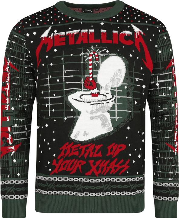 Produktbild Metallica Holiday Sweater (Metal Up Your Ass) (S)
