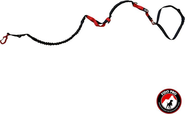 Fido Pro Remi-Laufleine mit flexiblem Leinenband und Griffen (One Size, Hund)