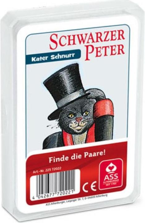 Produktbild ASS Altenburg 22572022 - Schwarzer Peter, Kater Schnurr (DE-Ausgabe) (Deutsch)