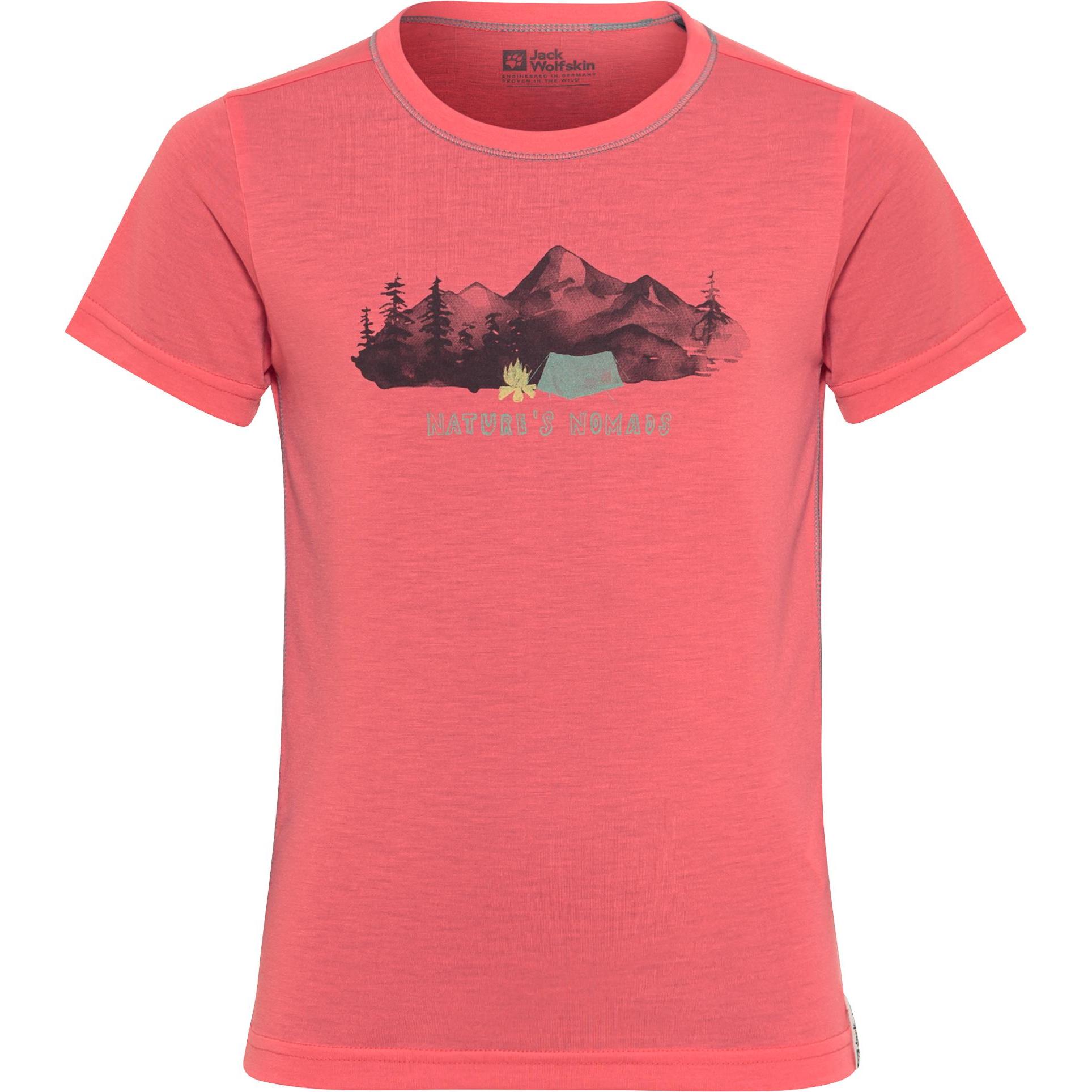 Jack Wolfskin, Sportshirt, Hiking Graphic T Kids (128), 128