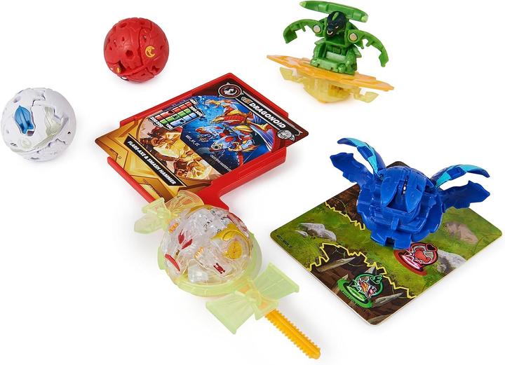 Immagine prodotto Bakugan - Battaglia 5-Pack Attacco Speciale - Bruiser x Dragonoid x Hammerhead x Nillious - actiefigure