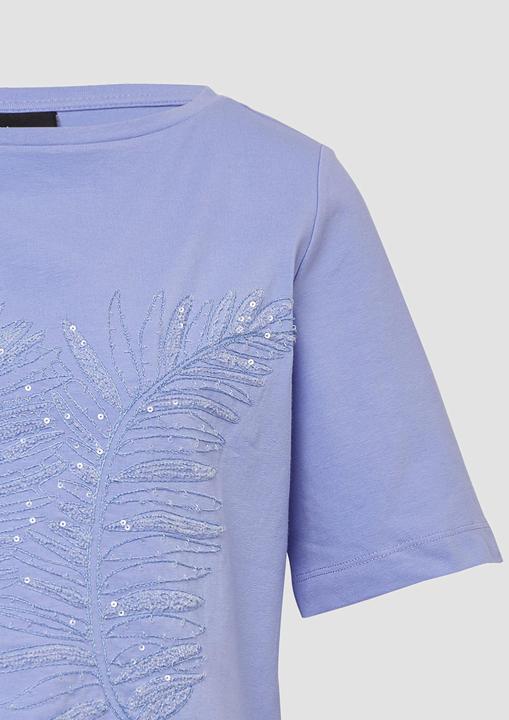 Produktbild S.Oliver T-Shirt T-Shirt im Relaxed Fit mit Pailletten (44)