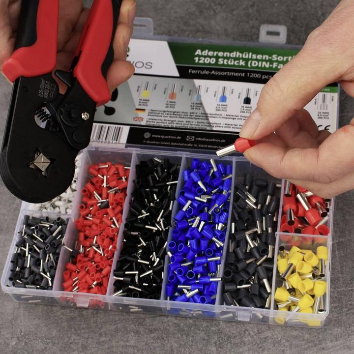 Produktbild Quadrios 23T055 23T055 Crimpzangen-Set 0.25 bis 10 mm²