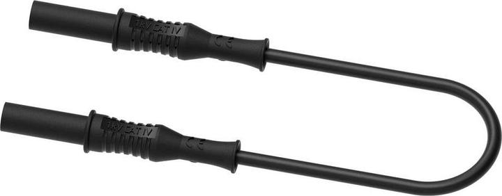 Productafbeelding Electro PJP 2317-IECIV-CD1-100N Messleitung Steckanschluss 4 mm 1 m Schwarz 1 S