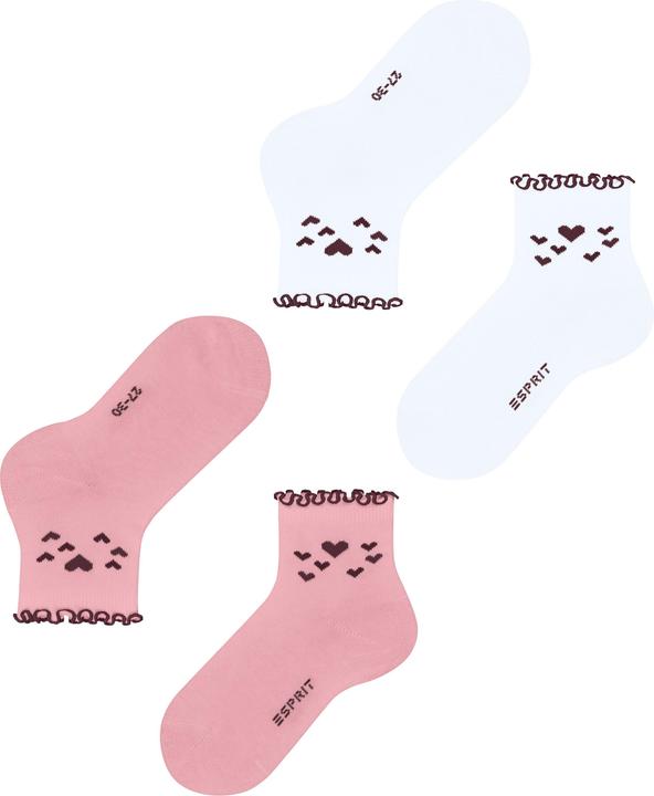 Produktbild Esprit Lovely Heart 2-Pack Baumwollsocken (2er Pack, 35 - 38)