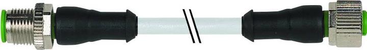 Actual product image Murr Elektronik M12 St. ger. to M12 Bu. ger. PUR-OB 4x0.34 UL, CSA + dragk. 5m