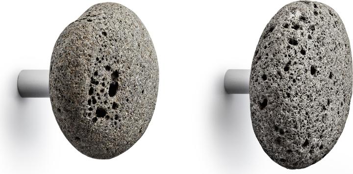 Normann Copenhagen Stone Lot de 2 crochets