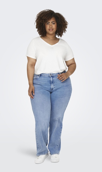 Produktbild Only Weiter Beinschnitt Hohe Taille Jeans Weit geschnitten jeans (W46/L32)