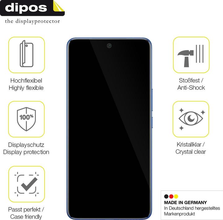 Produktbild Dipos 3D Full Cover Schutzfolie (1 Stk., Vivo X50)