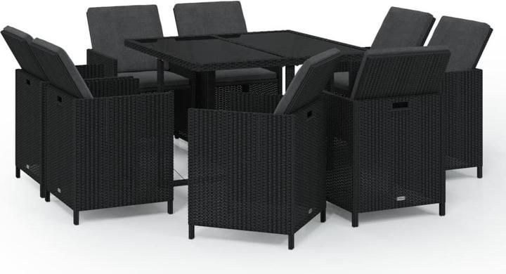 Produktbild vidaXL Garten-Essgruppe (109 x 107 x 74 cm)