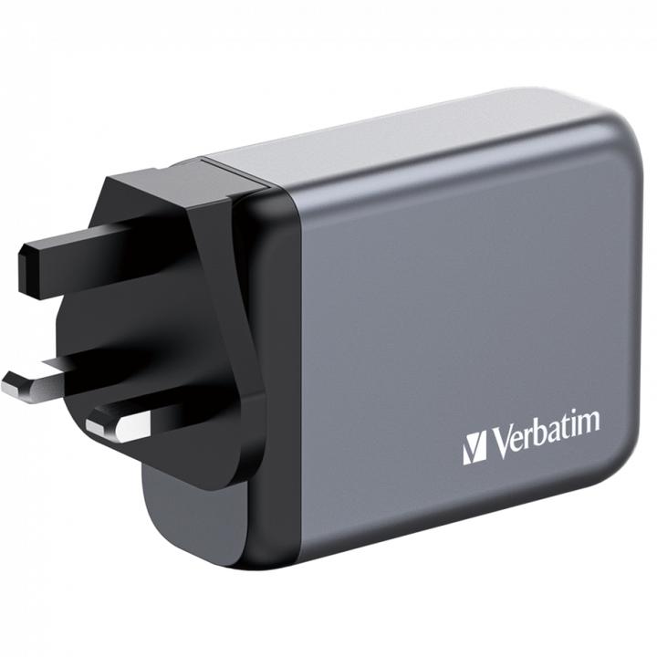 Productafbeelding Verbatim GNC-100 GaN Charger (100 W, 4 ports)