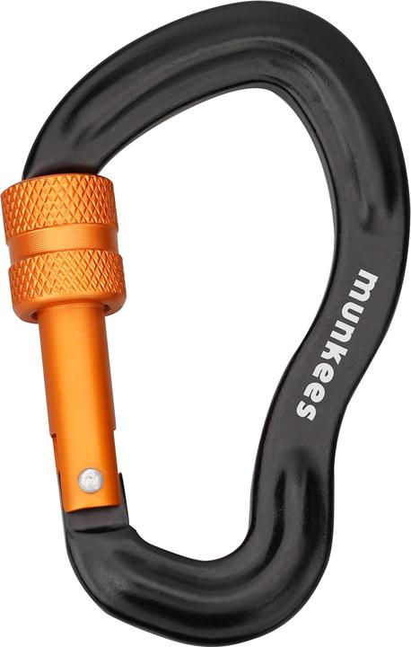 Actual product image Munkees Karabiner mit Schraubverschluss "Ohr"