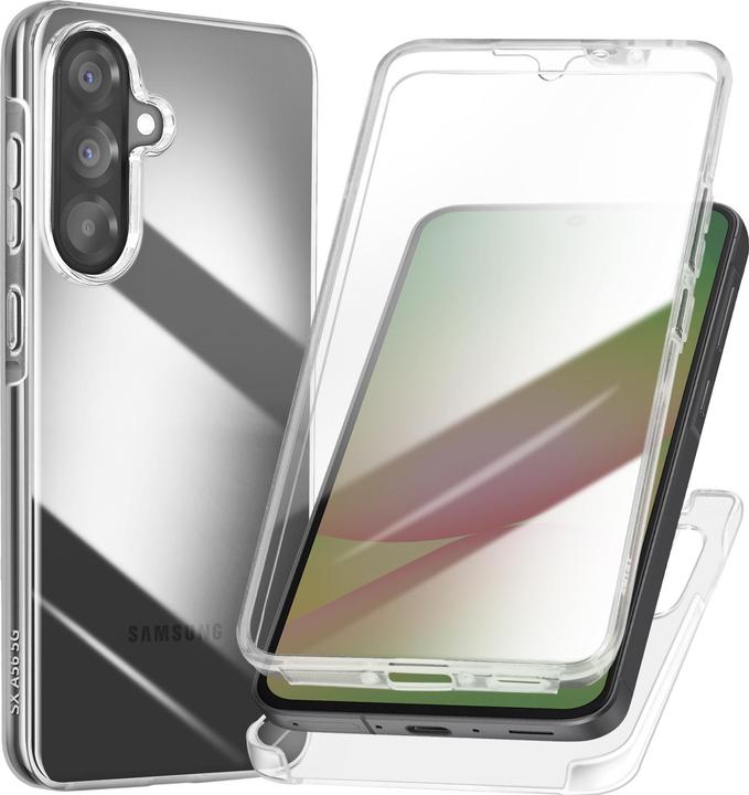 Produktbild Avizar Vollschutz-Hülle für Samsung A56 Touch mit Erhöhtem Kamerarand (Samsung Galaxy A26)